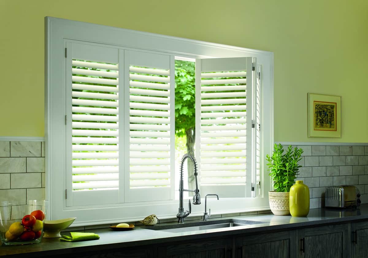 Hunter Douglas interior shutters, interior shutters, information about interior shutters near Tacoma, Washington (WA).