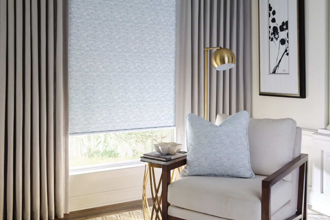 Hunter Douglas Design Studio™ Side Panels and Drapery, custom window treatments, shades near Tacoma, Washington (WA)