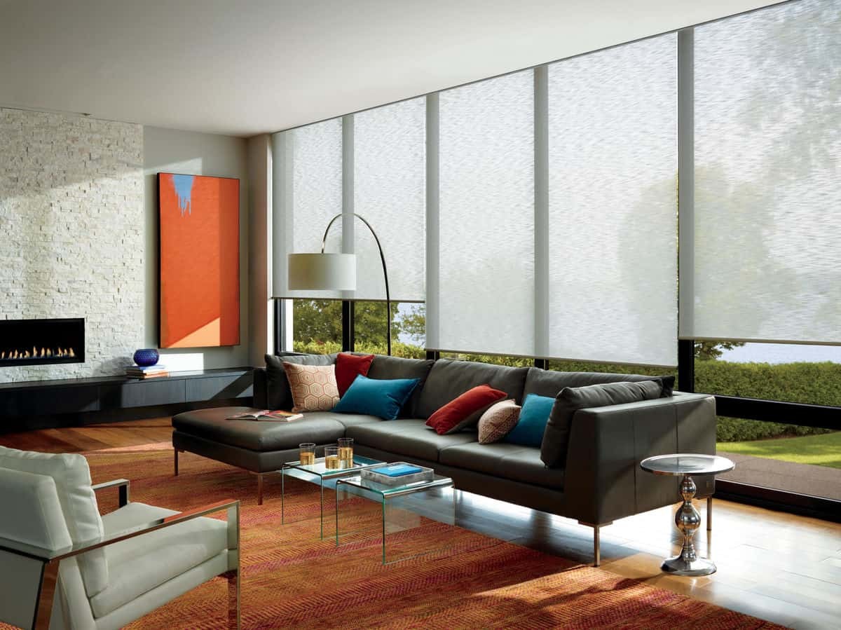 Hunter Douglas Designer Roller Shades Custom Roller Shades Solar Shades near Tacoma, Washington (WA)